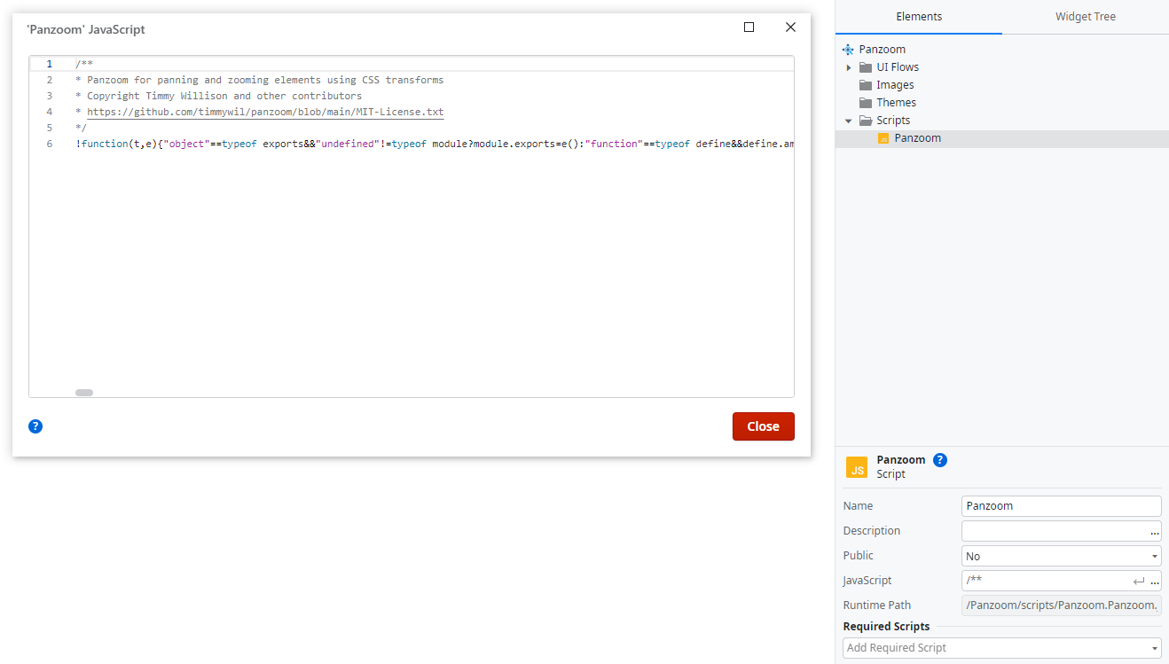 Panning and zooming images in OutSystems – lowcoding.eu
